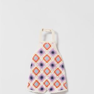 Crochet Knit Overalls